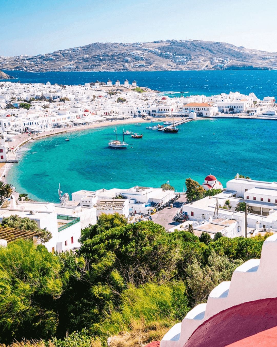 Athens with Mykonos